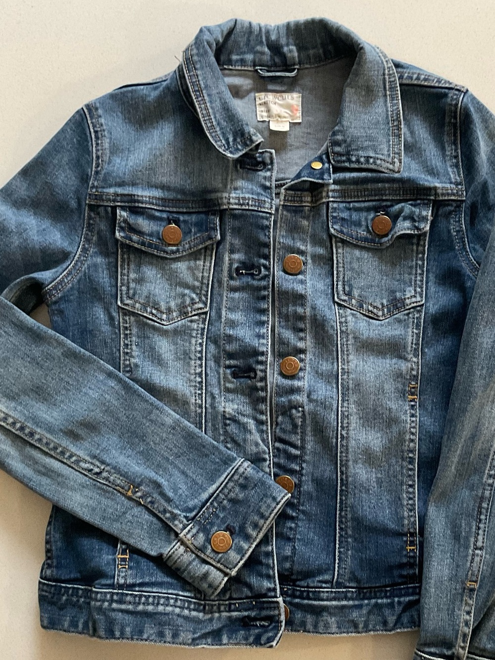 Jcrew crewcuts Classic Kids Denim Jacket - Blue